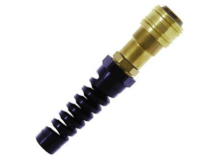 ESM quick coupling, swivel, with protective spring 4 x 6 mm