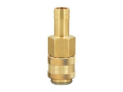 Quick coupling with barb for 25 mm hose