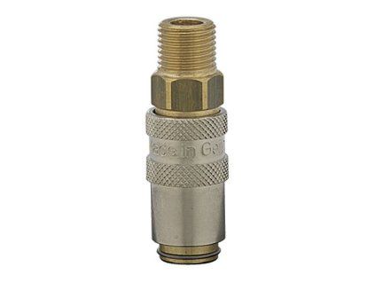 ESHMC quick coupling with M8 x 0.75 male thread