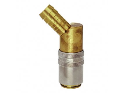 Rychlospojka s 45° trnem pro standardní hadice 9mm s ventilem