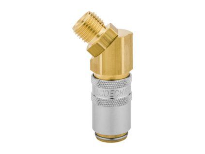 ESHM quick coupling with 45° male thread M14x1.5
