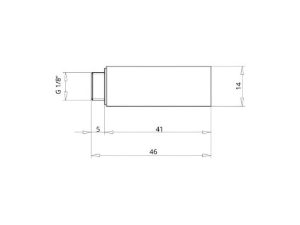 Tlumič hluku G1/8"