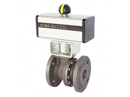 Ball valve 04TTT with double-acting drive - DN40