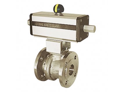 Ball valve 06TTT with double-acting drive - DN15