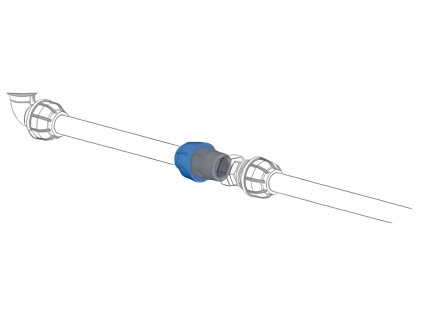 Přímá spojka s vnitřním závitem G1" 32mm