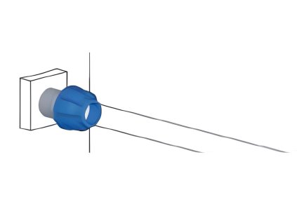 Přímá spojka s vnitřním závitem G1 1/4" 40mm hliník