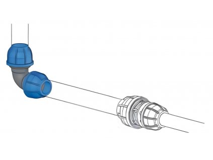 90° spojka 20mm