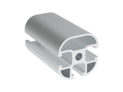 93 hlinikovy profil ac 30 6 30x30 kulaty se 3 drazkami