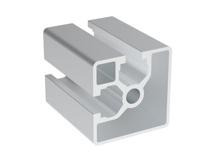 165 hlinikovy profil ac 40 8 40x40 se 2 drazkami