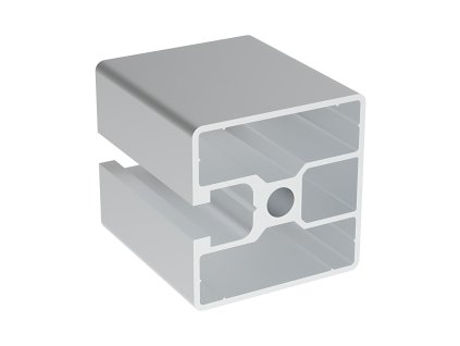 282 hlinikovy profil ac 45 8 45x45 s 1 drazkou