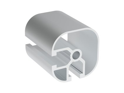 288 hlinikovy profil ac 45 8 45x45 kulaty se 2 drazkami