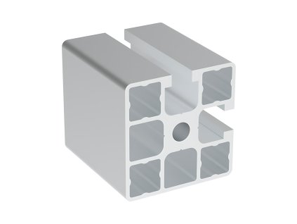 291 hlinikovy profil ac 45 8 45x45 se 2 sousedicimi drazkami tezke provedeni