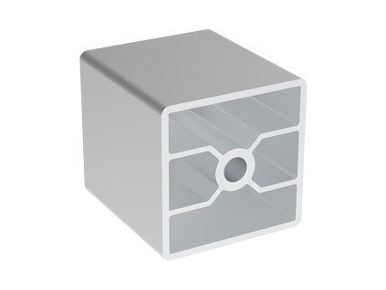 303 hlinikovy profil ac 45 8 45x45 bez drazek lehke provedeni