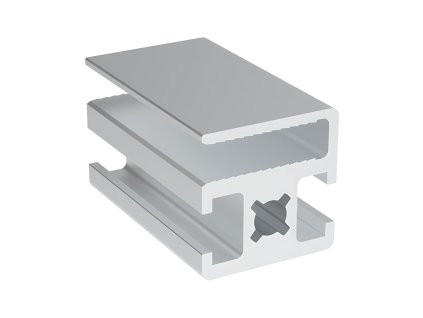 564 hlinikovy profil ac 45 8 30x30 pro sito 3 8 mm