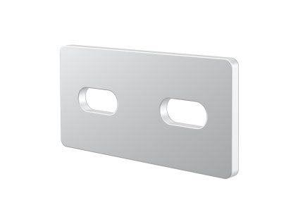 1002 1 spojovaci deska se 2 otvory pro profily 40x40 a 45x45