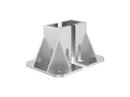 1527 1 dvojdilny podstavec pro profily 40x80 40x120