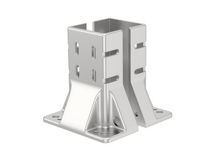 1530 1 dvojdilny podstavec pro profily 80x80 80x120 80x160