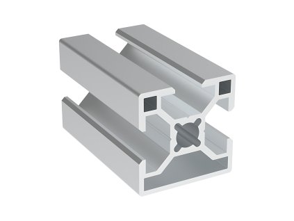 2175 hlinikovy profil bh 30 8 30x30 se 3 drazkami