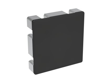 2232 zaslepka profilu bh 40 10 80x80 cerna