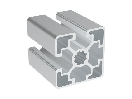 2244 hlinikovy profil bh 45 10 45x45 se 2 sousedicimi drazkami lehky