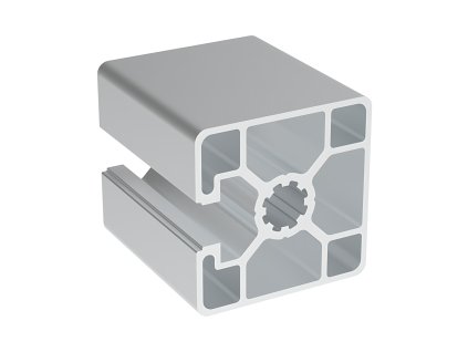 2247 hlinikovy profil bh 45 10 45x45 s 1 drazkou lehky