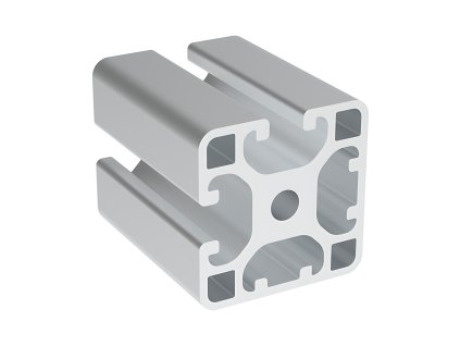 2823 1 hlinikovy profil im 40 8 40x40 se 2 sousedicimi drazkami lehky