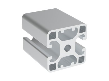 2826 1 hlinikovy profil im 40 8 40x40 se 2 protilehlymi drazkami lehky