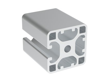 2829 1 hlinikovy profil im 40 8 40x40 s 1 drazkou lehky