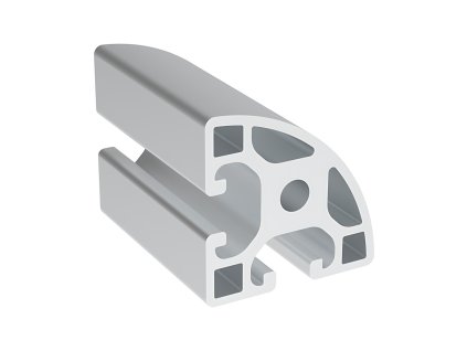 2832 1 hlinikovy profil im 40 8 40x40 pulkulaty lehky