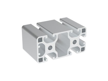 2844 1 hlinikovy profil im 40 8 40x80 s 5 drazkami lehky