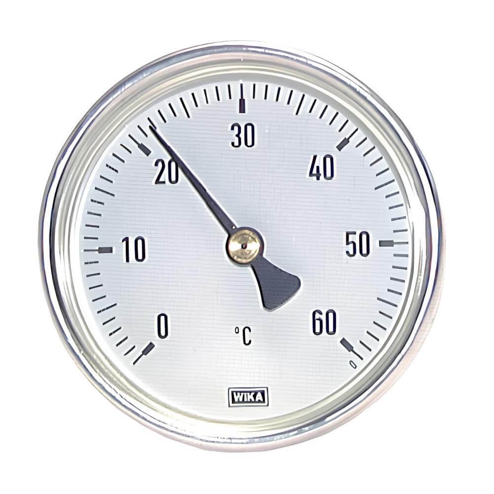 Wika Teploměr hliníkový ukazatel 63 mm (-30°C/+50°C) stonek 100 mm