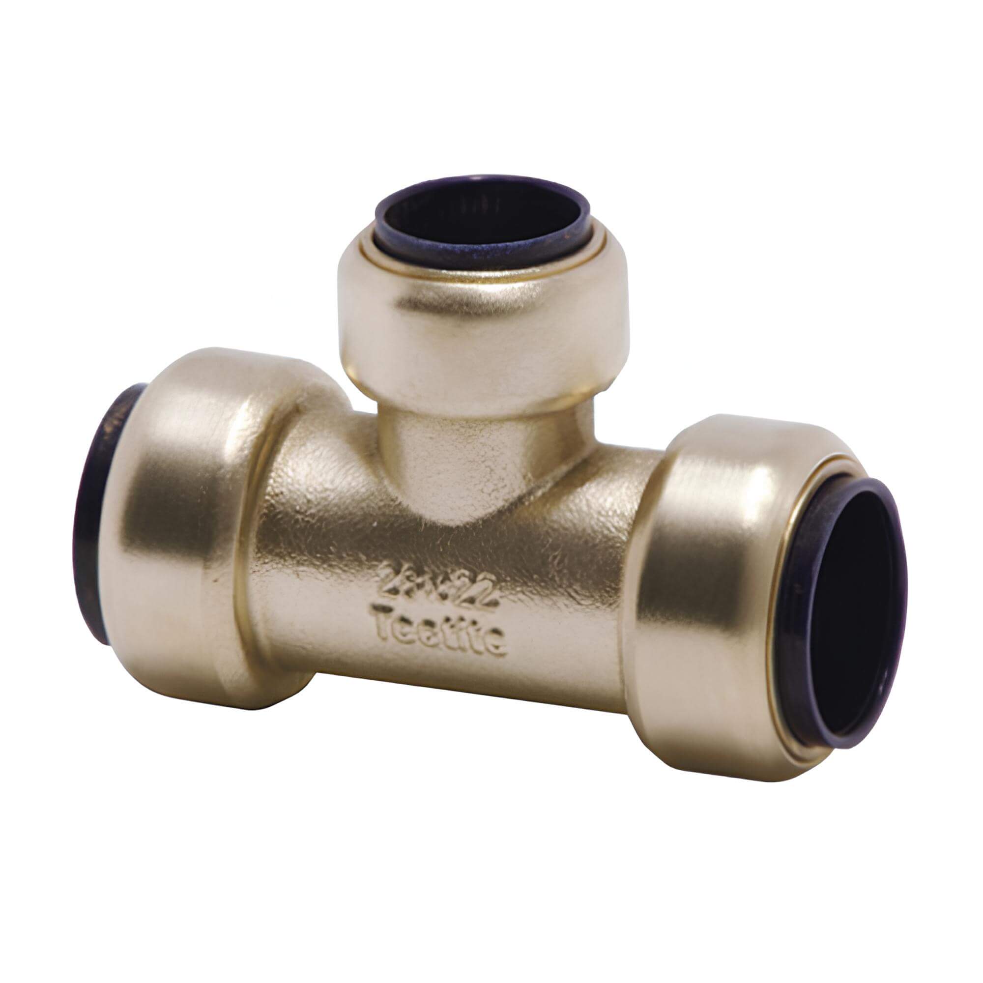 Pegler Yorkshire T-spojka s redukovanou odbočkou 22 - 15 mm