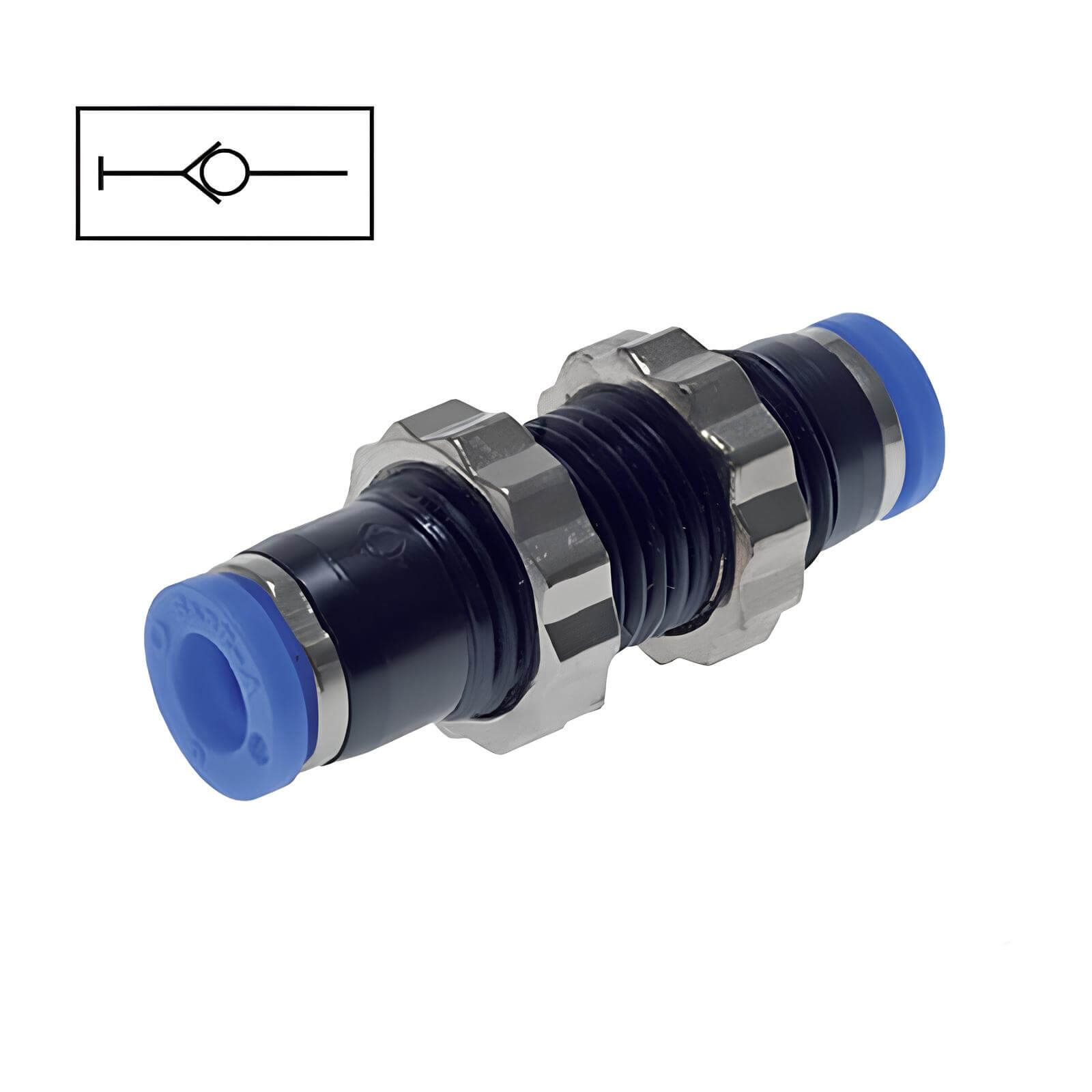 Pneumatics & Hydraulics Samouzavíratelná přepážková spojka 6 mm