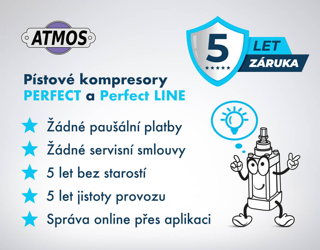 Atmos Pístový kompresor Perfect - 4/150