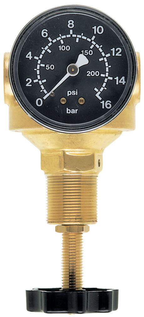 EWO Regulátor tlaku 1/4", 430 l/min, 0,5-3 bar