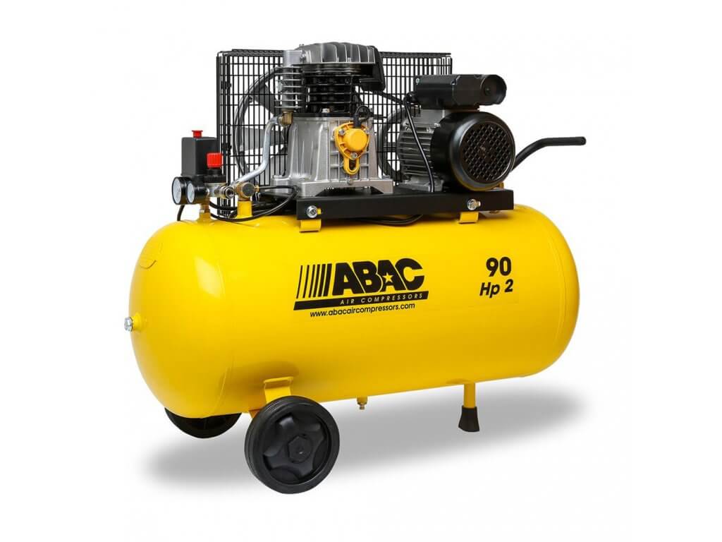 ABAC Olejový kompresor BA29-1,5-90CM příkon 1,5 kW, sací výkon 255 l/min, tlak 10 bar, vzdušník 90 l, napětí 230/50 V/Hz
