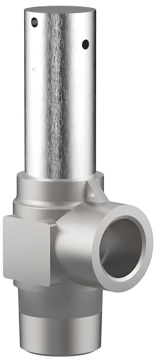 Herose Pojistný ventil tlaku nerezový 06012 - 1/4" Pojistný tlak: 40,0 bar