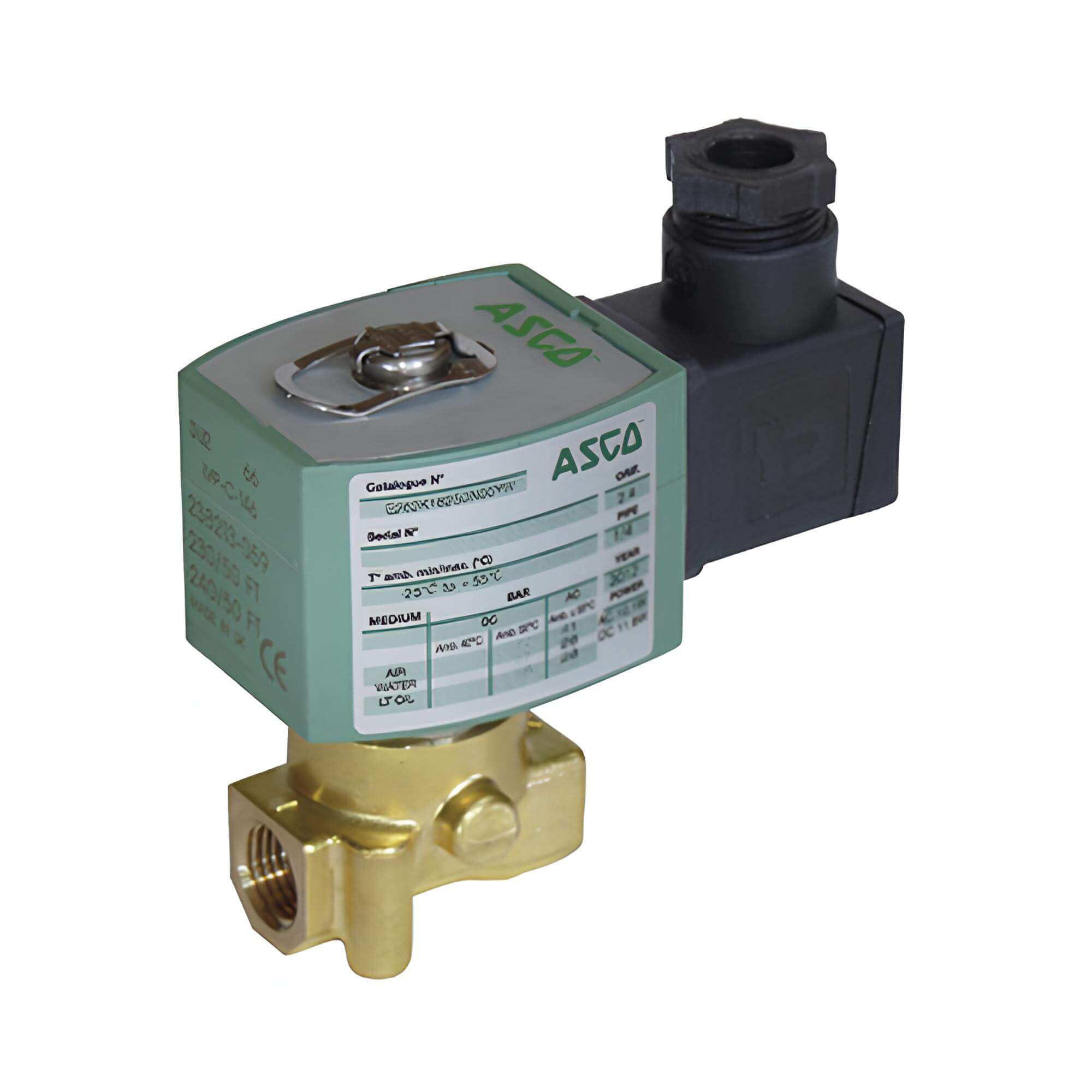 A.P.I. Solenoidový ventil E262NC-14B Cívka: 24V DC