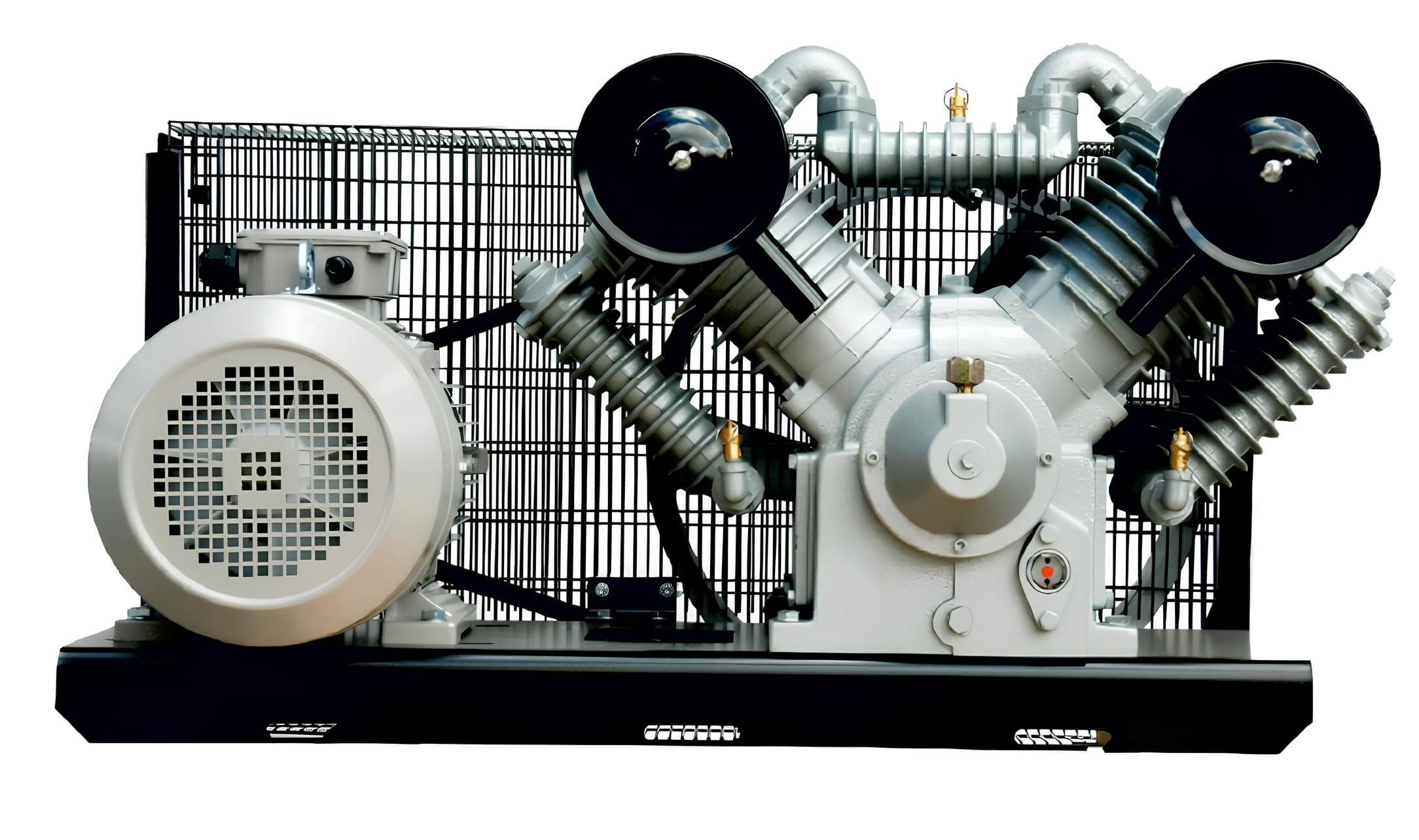 WALTER Litinový agregát GK1400 na základovém rámu příkon 7,5 kW, sací výkon 1400 l/min, tlak 10 bar, napětí 400/50 V/Hz