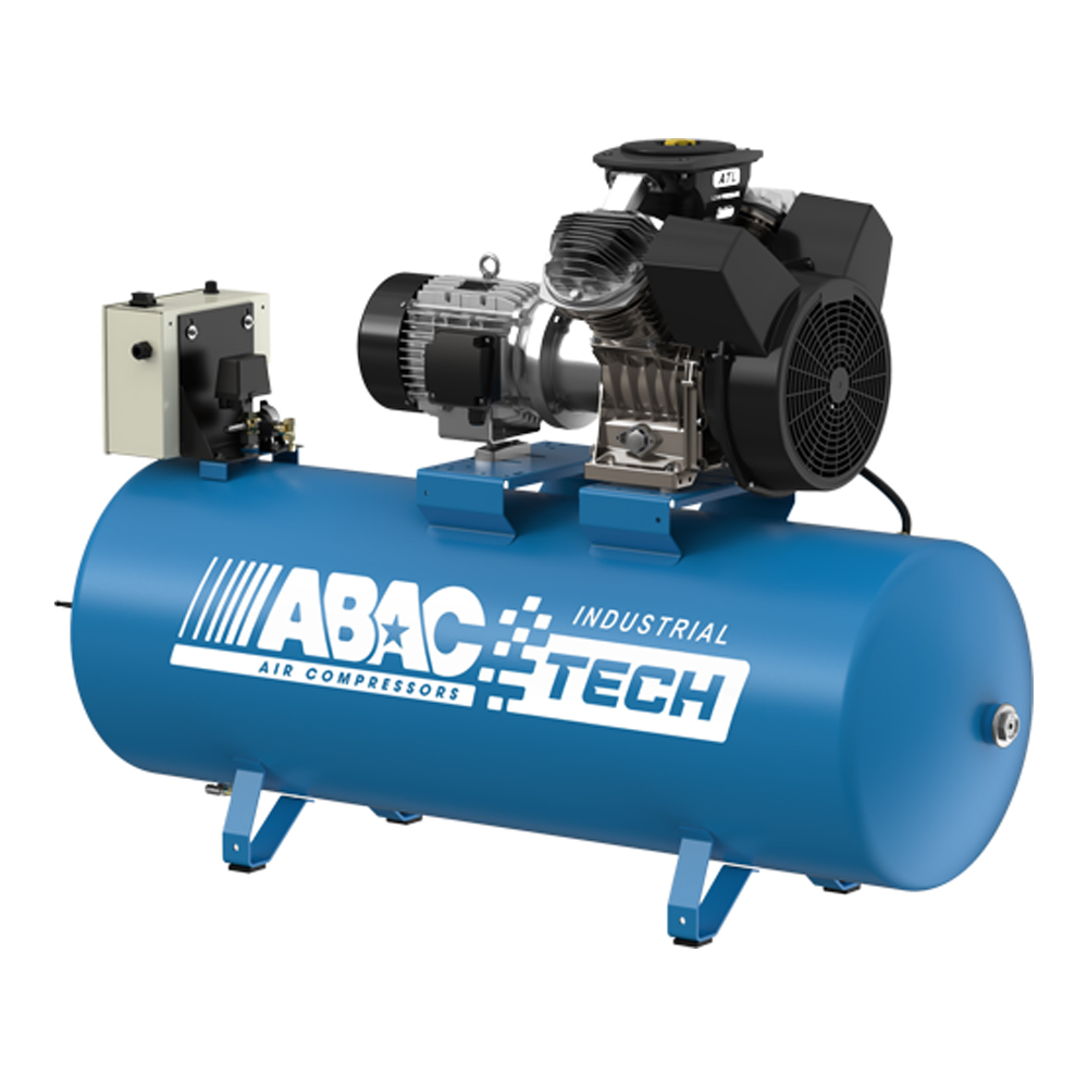 ABAC kompresory Kompresor Abac Tech ATL-4-270FT příkon 4 kW, sací výkon 918 l/min, tlak 10 bar, vzdušník 270 l, napětí 400/50 V/Hz