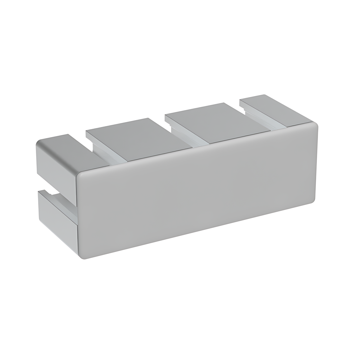 Levně Alusic Záslepka profilu AC 40-8, 40x120, šedá
