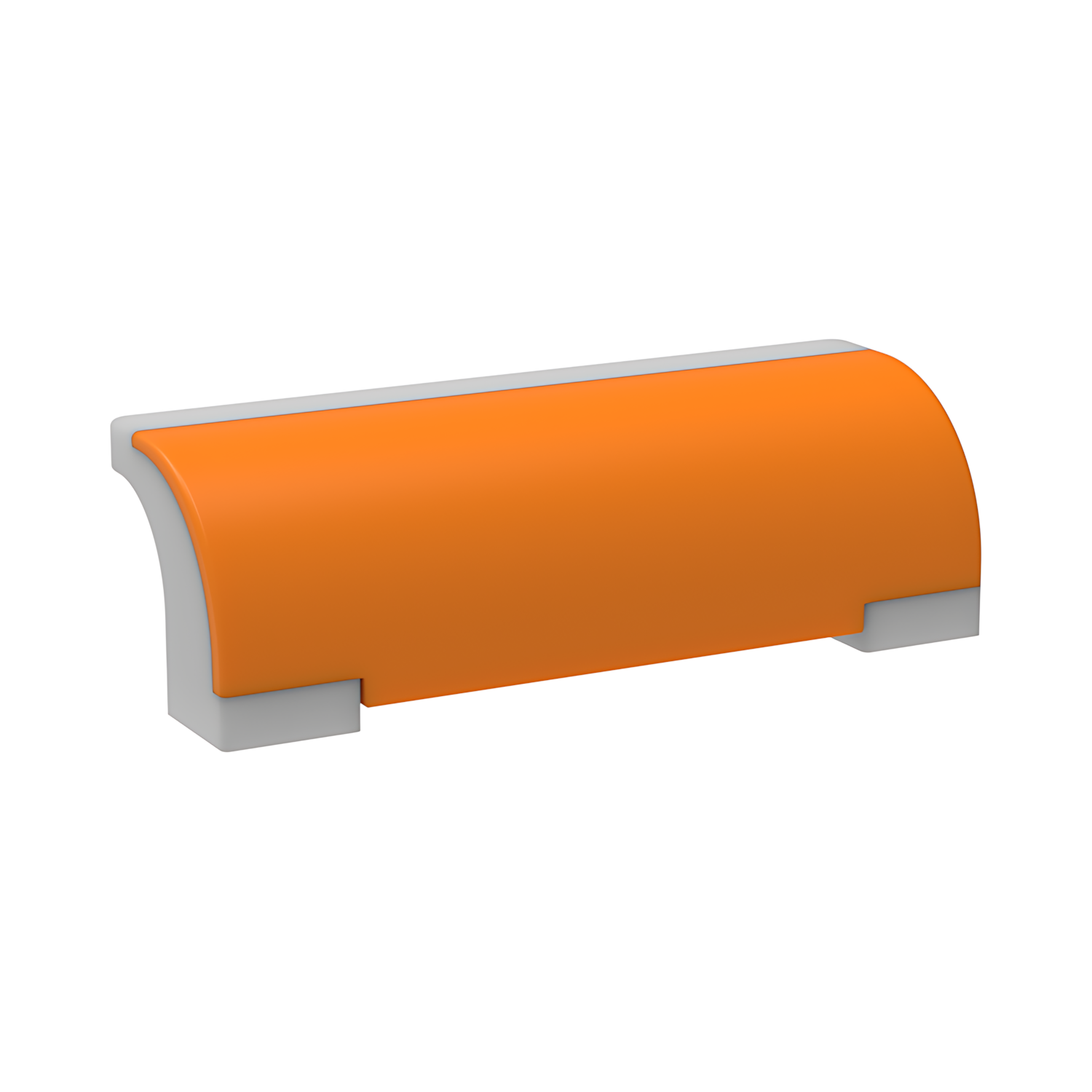 Levně Alusic Madlo z polyamidu 113x35, oranžové