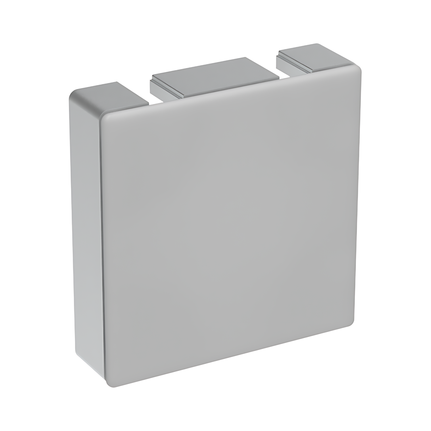 Levně Alusic Záslepka profilu BH 45-10, 90x90, šedá