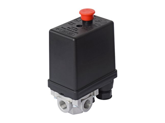Tlakový spínač NE-MA TS220 pro pístové kompresory 230 V