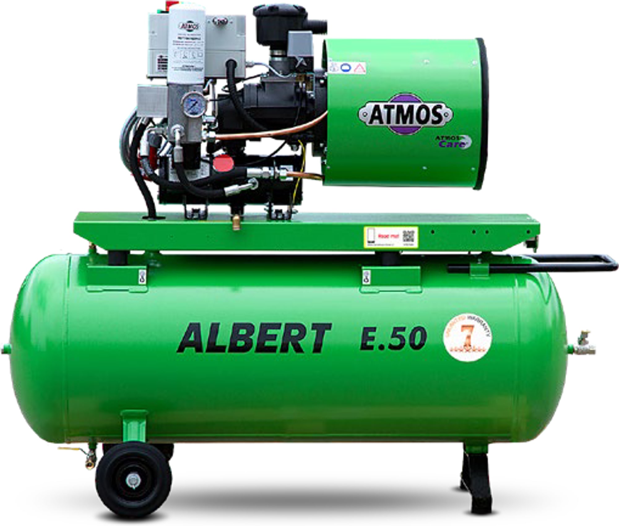 Šroubový kompresor ATMOS Albert E.50 K Vertikál 5,5 kW 9 bar