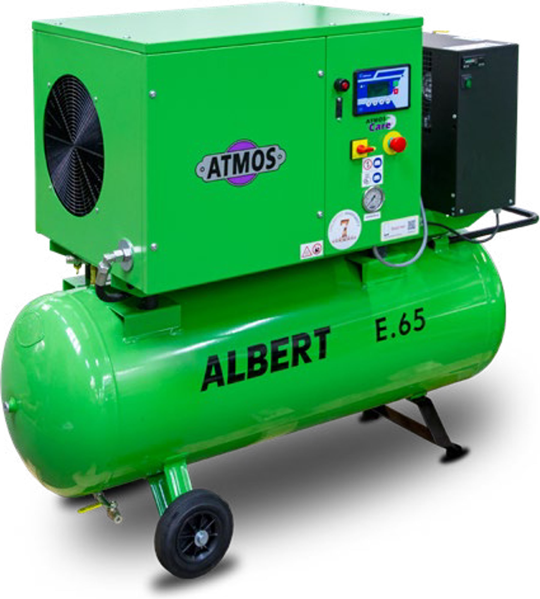Šroubový kompresor ATMOS Albert E.65 KV 7,5 kW 10 bar
