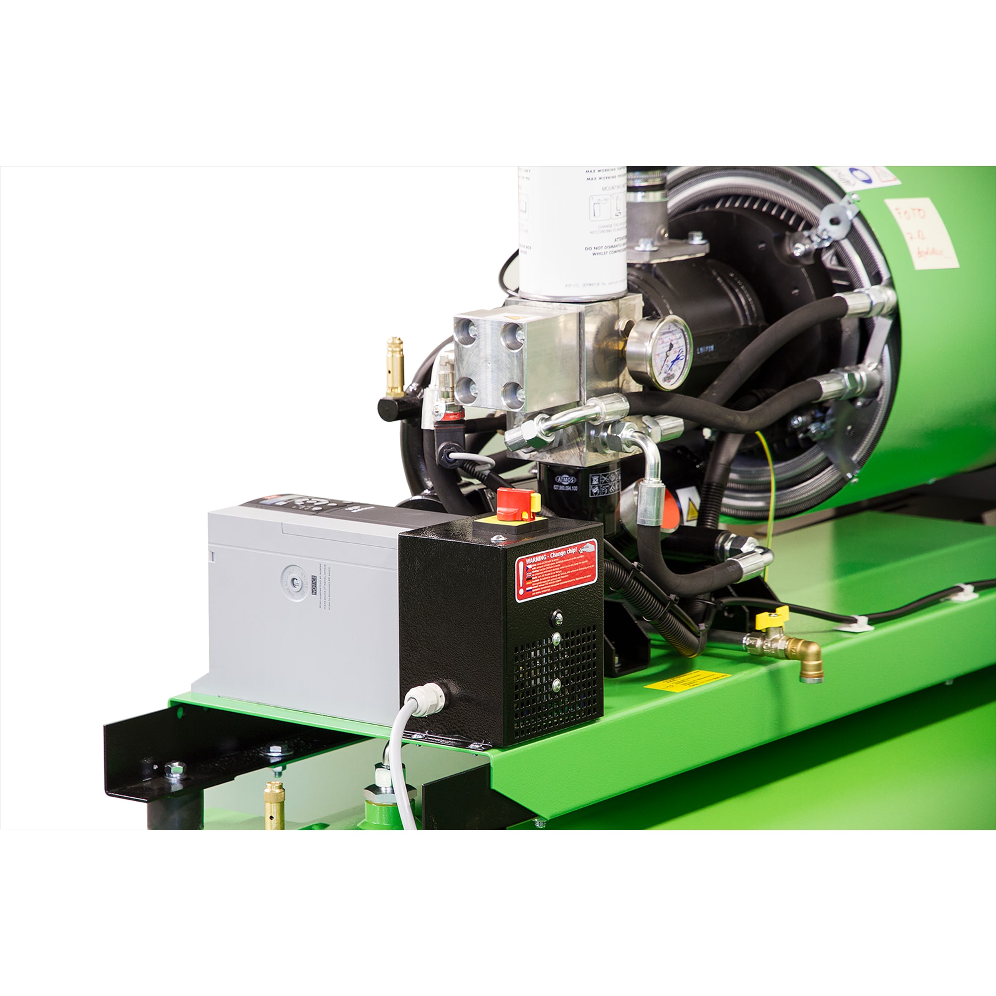 Šroubový kompresor ATMOS Albert E.100 Vario 11 kW 10 bar