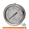 Glycerindruckmanometer hinten 0/4 bar - G1/4"