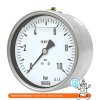 Manometer glycerínový nerez zadný -1/0 bar - 63 mm - 1/4"