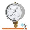 Manometer glycerínový nerez stranový 0/6 bar - 100 mm - 1/2"